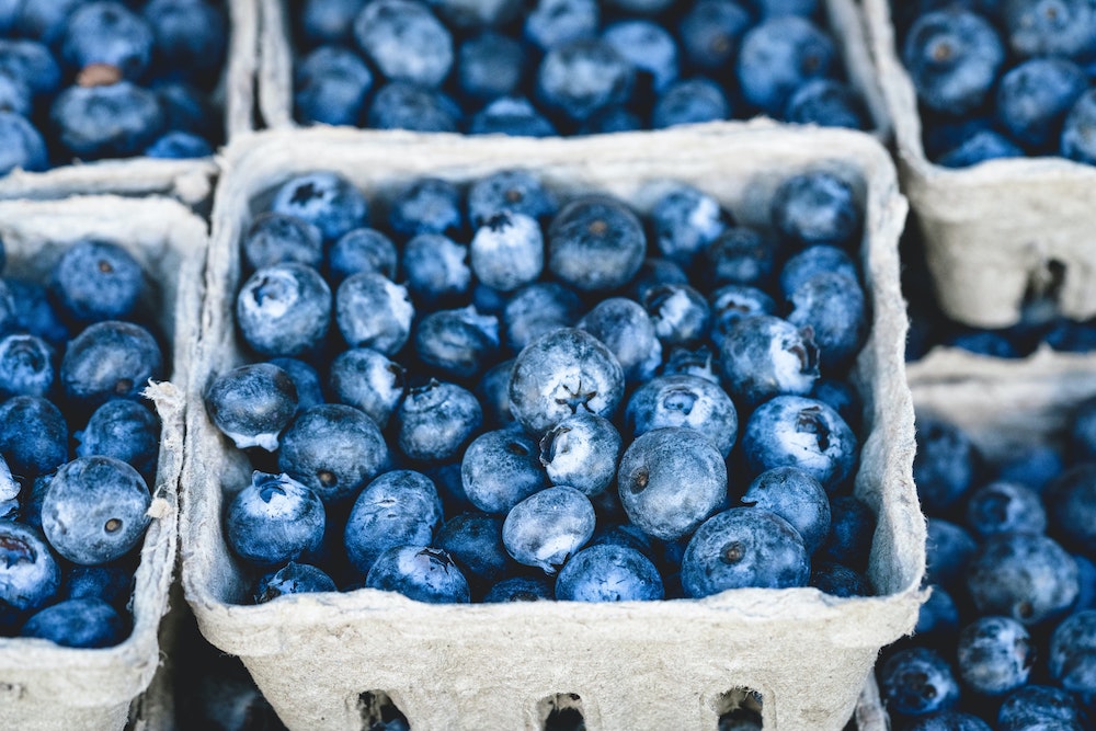 Blueberry pints. 